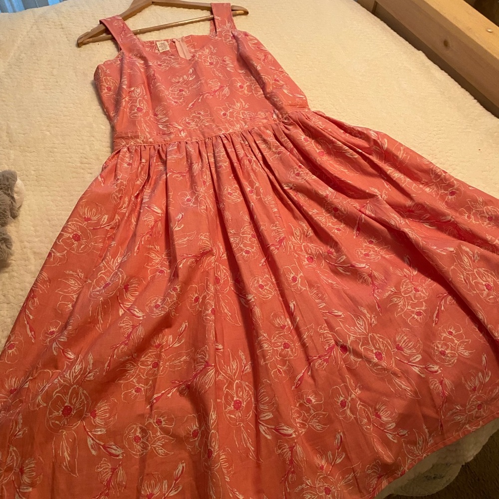 Bespoke Made dress by the amazing Ains And Elke Style Haus.  1950’s style